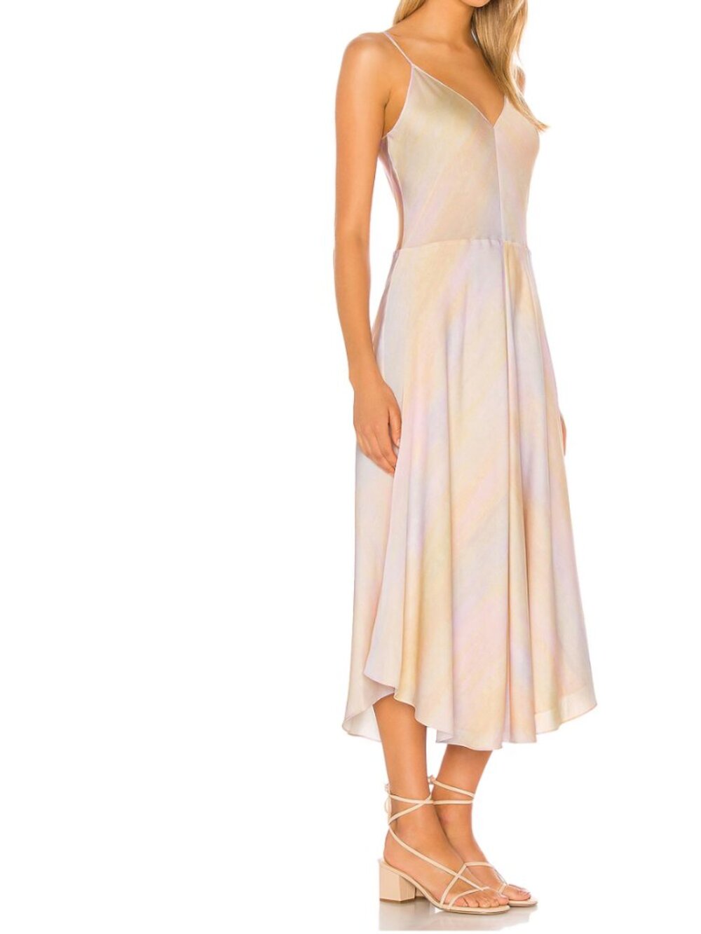 NWT Vince Rainbow Wash Dress XS